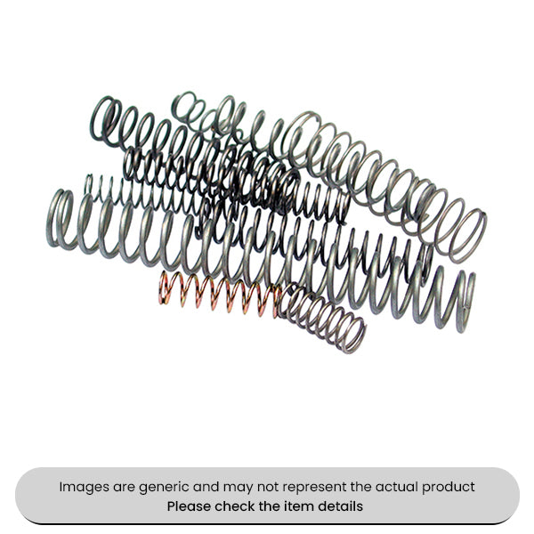 Zinc Plated Springs Compression Various Lengths & Widths Pack Qty 70