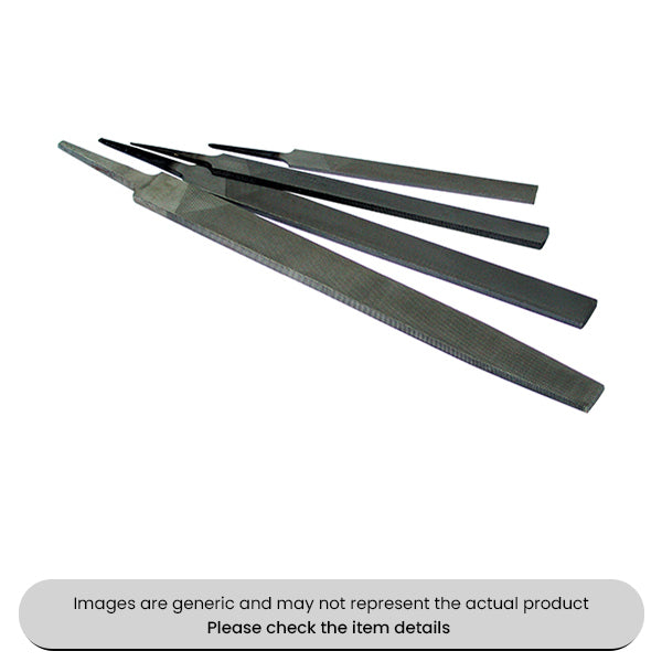 Flat Engineers Second Cut Files & Hammer Shafts 6-12" Pack Qty 4