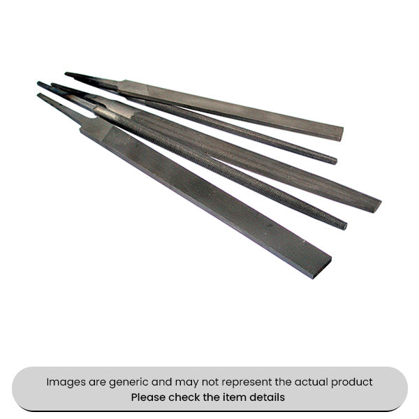 Mixed Engineers Bastard Cut Files & Hammer Shafts 8-10" Pack Qty 5