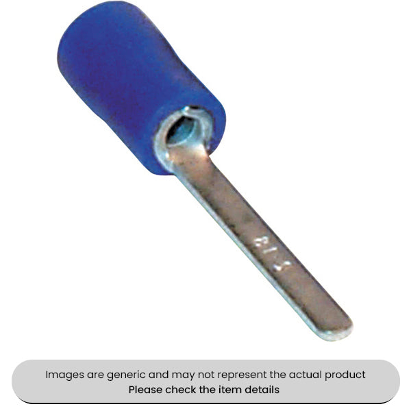 Male Blue Blade Terminals & Connectors 2.3MM Pack of 100