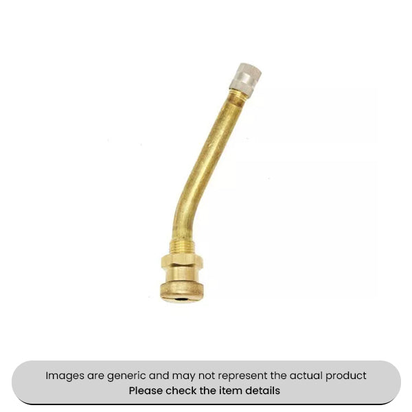 Clamp-In Truck Valve Bent AV 90MM, 9.7MM, 13-15NM, 14 Bar Pack Qty 10