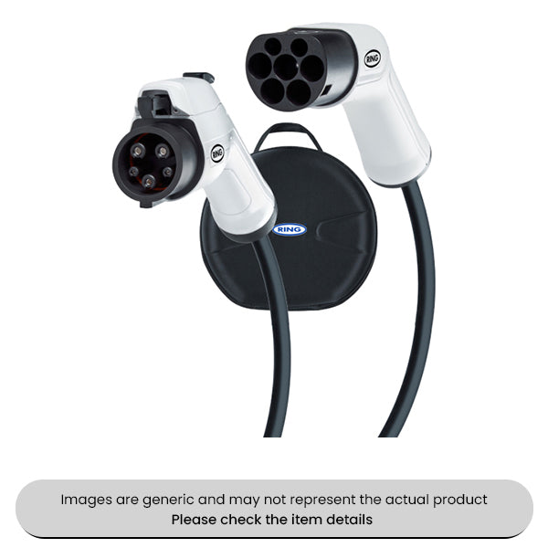 EV Copper Charging Cable 240V 32A 1 Phase Type 2 To Type 2 Pack Qty 1