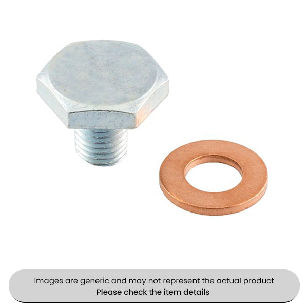 Sump Plugs BMW, Citreon, Ford, Mazda, Peugeot, Renault, Toyota, Volvo Pack of 2