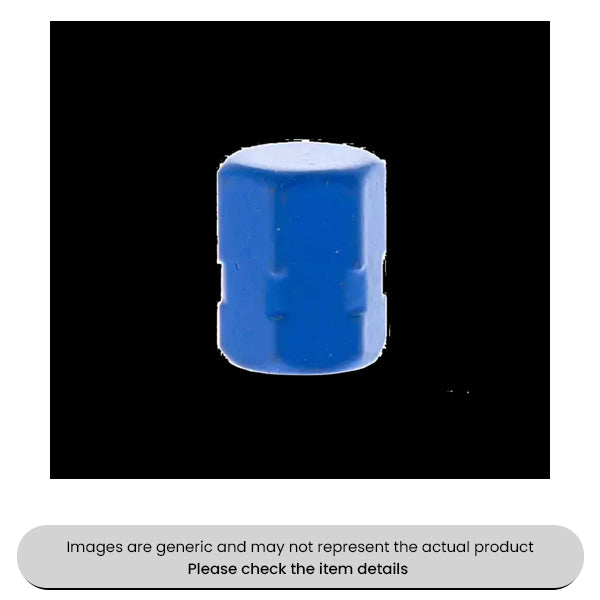 Blue High Pressure Metal Valve Caps Tyre Valves And Inflation Pack Qty 100