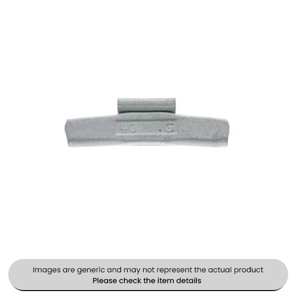 Standard Balance Weights Uncoated Steel For Steel Rim 40G Pack Qty 50