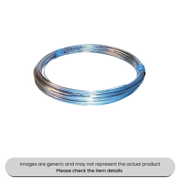 Galvanised Locking Wire 0.5KG Coils, 1.6MM Pack Qty 2