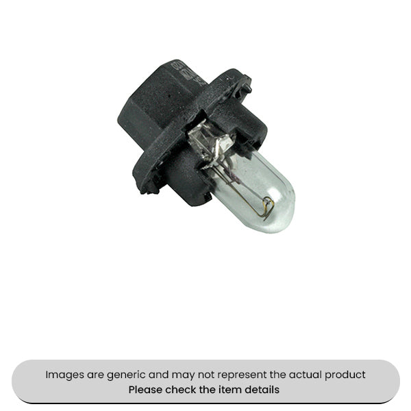 Light Green PCB Hex Base Bulbs BX8.4D, 12V, 2W Pack Qty 10