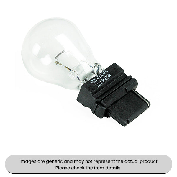 Wedge Base Bulbs Side/Instrument w3x16q, 12V, 27W Pack Qty 10
