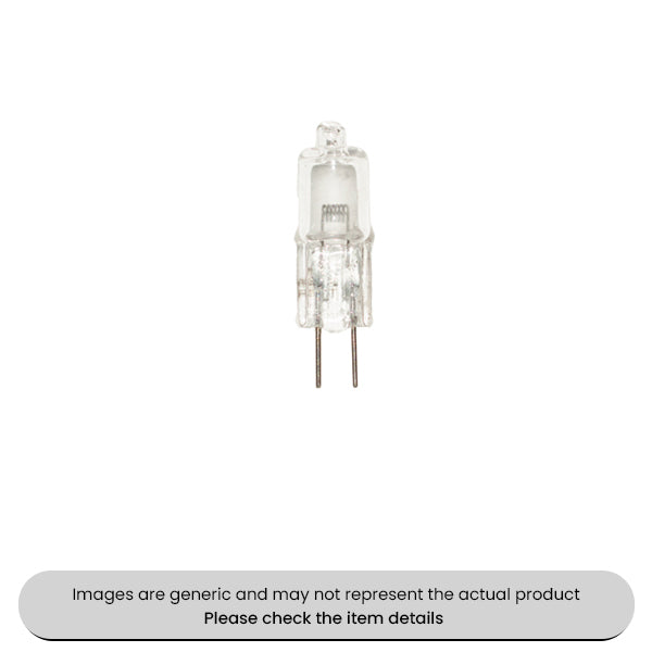 G4 Halogen Capsule Sidelight Bulb 24V, 20W Pack Qty 1