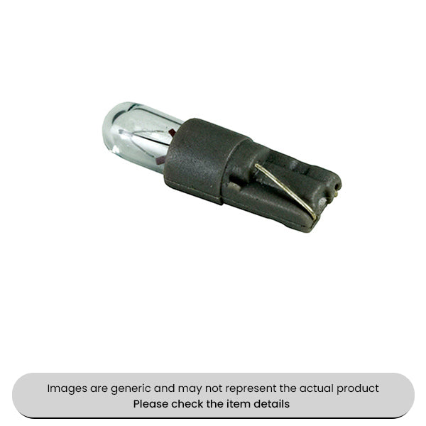 Clear PCB Bulbs KW2x4.6D, 24V, 1.2W Pack Qty 10