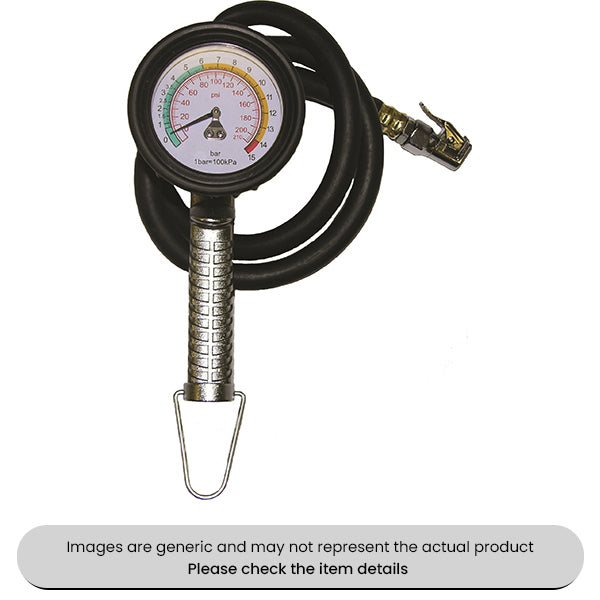 Economy Tyre Inflator 0-170 IBF & 0-12 Bar Pack Qty 1