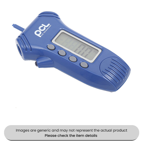 Digital Tyre Pressure & Depth Gauge 0-100 PSI & 0-0.8" Pack Qty 1