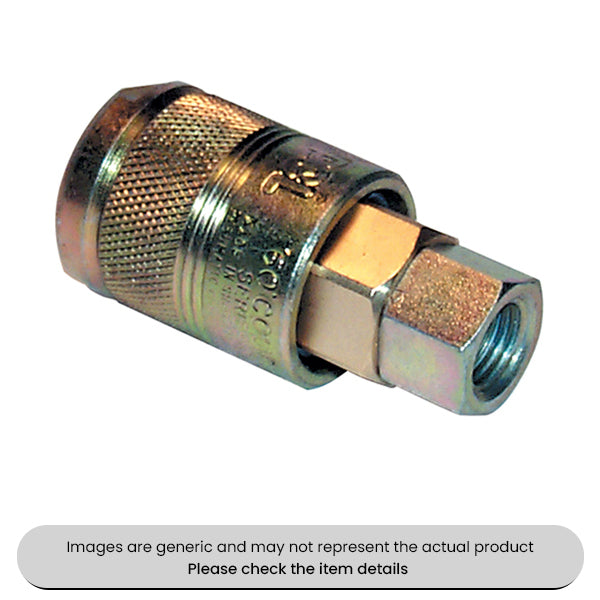 Female PCL 60 Series Couplings Made in Sheffield 1/4" BSP Pack Qty 1