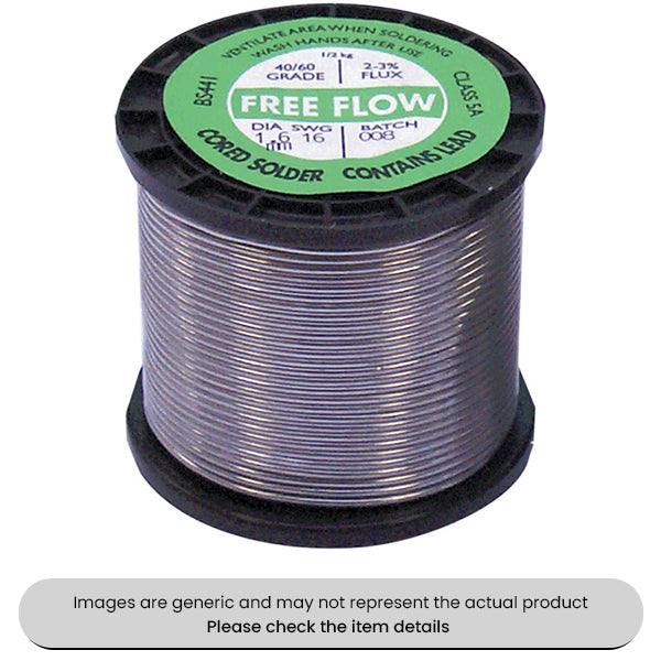 Solder Wire 1/2KG Coil, 1.2MM For Fine Soldering Pack Qty 2
