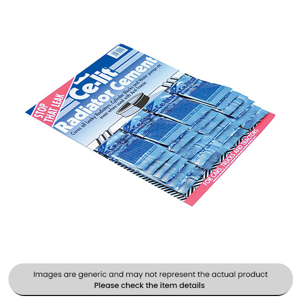 CE-LIT Radiator Cement Pack Qty 24