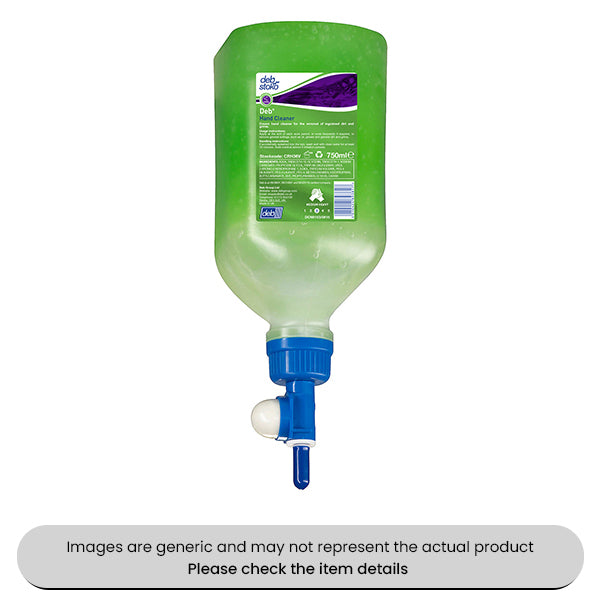 Skin Safety Cradle Top-Up Hand Cleaner 750ML Pump Cartridges Pack Qty 2