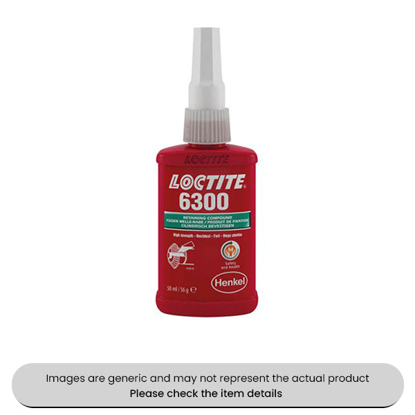 Green Loctite 6300 Green Retainer 50ML Bottle Pack Qty 1