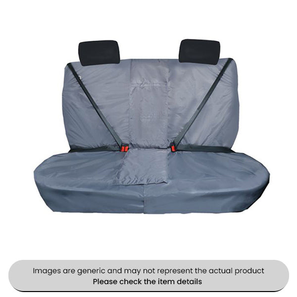 Universal Black Car Rear Seat Cover 120CM-145CM Pack Qty 1