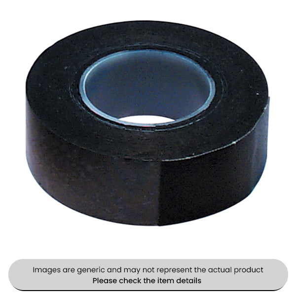 Black Rubawrap Self-Amalgamating Tape 25MMX5M Pack Qty 1