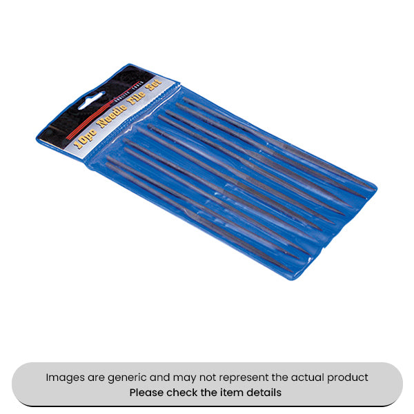 Needle File Set 140mm With Plastic Storage Wallet Pack Qty 1