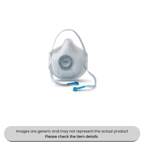 Smart Series FFP3 NR D Valved With Comfortable Nose Seal Mask Pack Qty 10