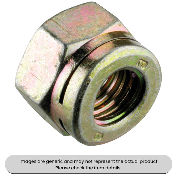 Zinc Plated Philidas Nuts M10 Metric Pack Qty 50