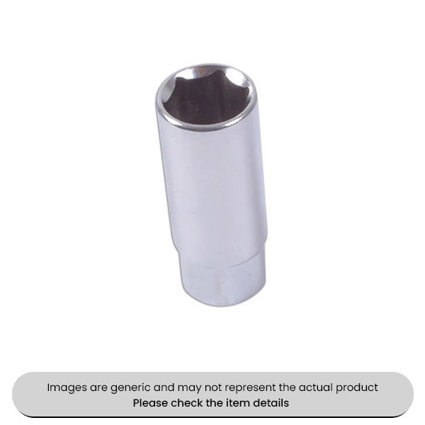 Chrome Vanadium Spark Plug Socket 16MM Single HexX3/8"DX55.5MM Pack Qty 1