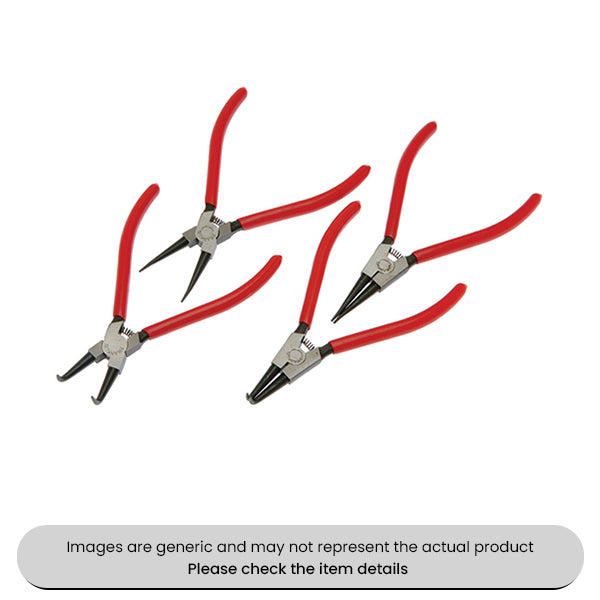Straight & Angled Circlip Pliers Set 175MM Long, 2MM Tips Pack Qty 1