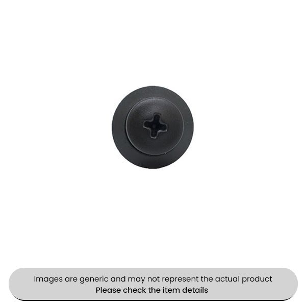 Screw Type Push Rivets Open Ended Hammer/Push-in 4.1-8.2mm Pack Qty 25