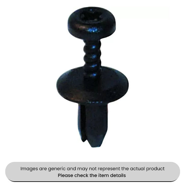 Screw Type Push Rivets Open Ended Hammer/Push-in 3.8-6MM Pack Qty 50