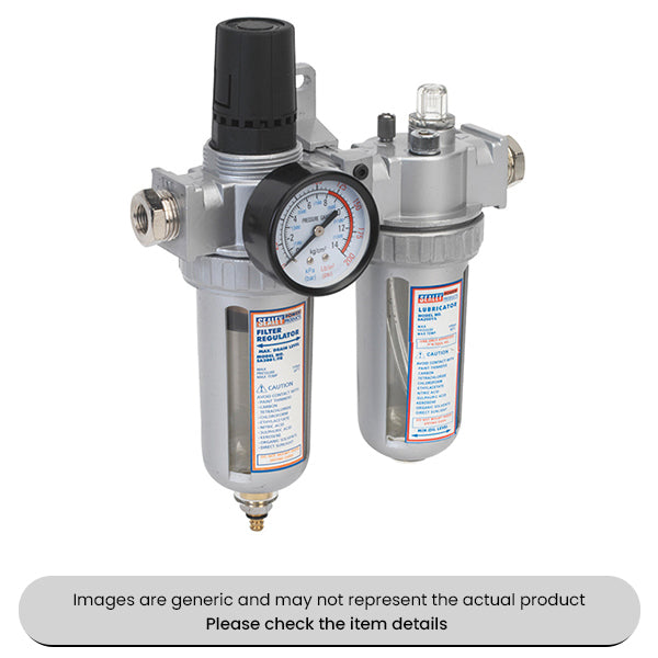 Air Filter Heavy-duty Regulator/Lubricator Pack Qty 1