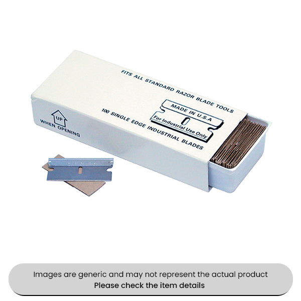 Single Edge Zippy Industrial Blades With 2X5 Ah Li-Ion Batteries Pack Qty 100