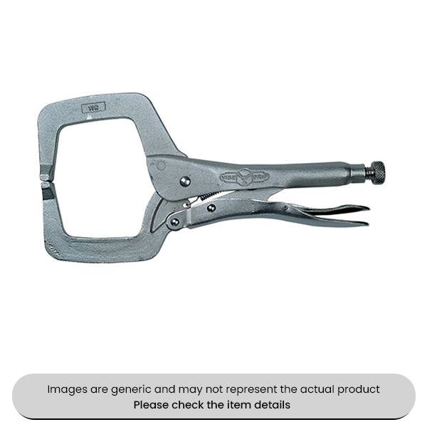 Locking C Clamp With Standard Tips 150MMX50MMX6R Pack Qty 1