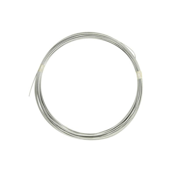 Locking Wire - 1.25mm Ø, 18 SWG, 0.5kg Coil (~52m), Heavy Galvanised Steel Qty 1 Coil