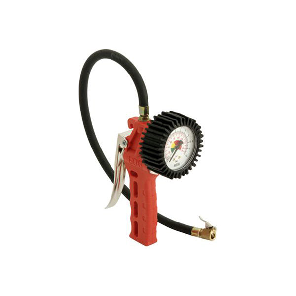 PCL Tyre Inflator - 0–12 bar Gauge, Single Clip?On Qty 1