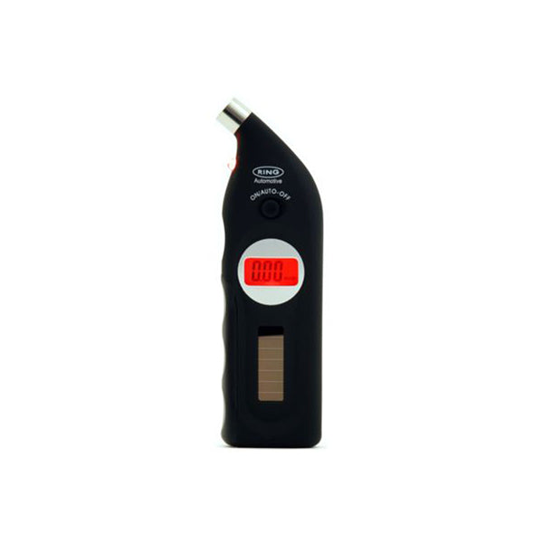 PCL Digital Tyre Pressure Gauge - Twin Hold?On, 0.5m Hose, 4 Measurement Options, Backlit Display Qty 1