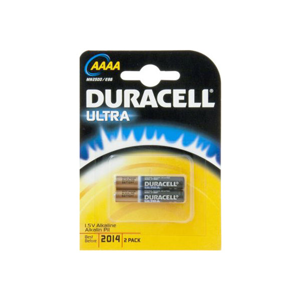 Duracell Ultra Alkaline Battery Size AAAA 1.5V (25A U2 LR8D425) Qty 10 x2