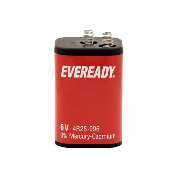 Eveready Lantern Battery Size 996 6V (4R25 1209) Box of 12