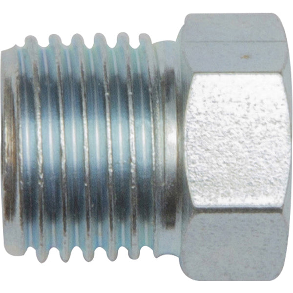 Brake Nut Connector 1/2" UNF x 20 TPI - 15.8mm Length, Male Imperial Pack of 50