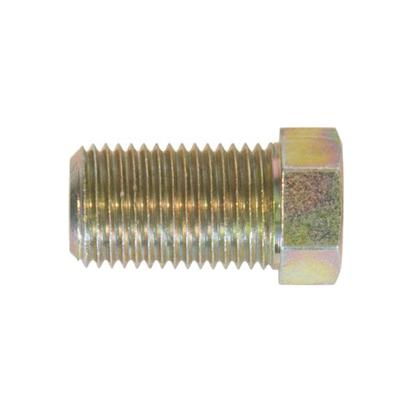 Brake Nut M10 x 1.0 - 21.5mm Length, Long Full Thread Male, For 3/16" Pipe Pack of 50