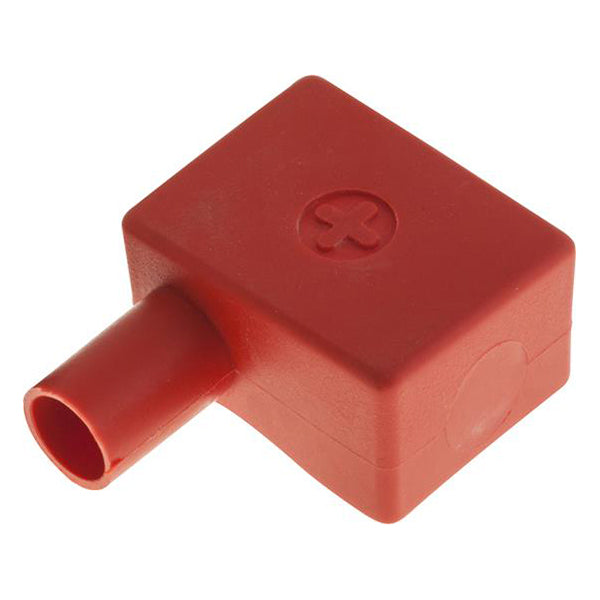 Battery Terminal Cover L?Shape Red Positive for Cables up to 50mm² (14mm Entry) Pack of 10