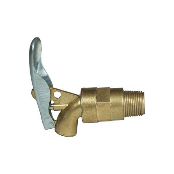 Drum Tap - 3/4" BSP, Zinc Alloy, Self?Closing, Lockable Qty 1
