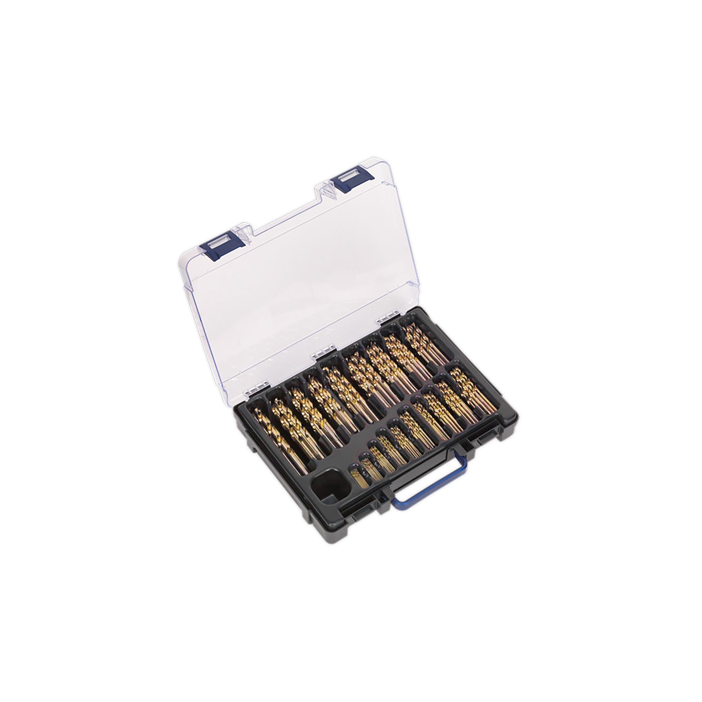Abracs HSS-Co Cobalt Drill Bit Set 170pc Durable Metal Case Precision Qty 1 Set