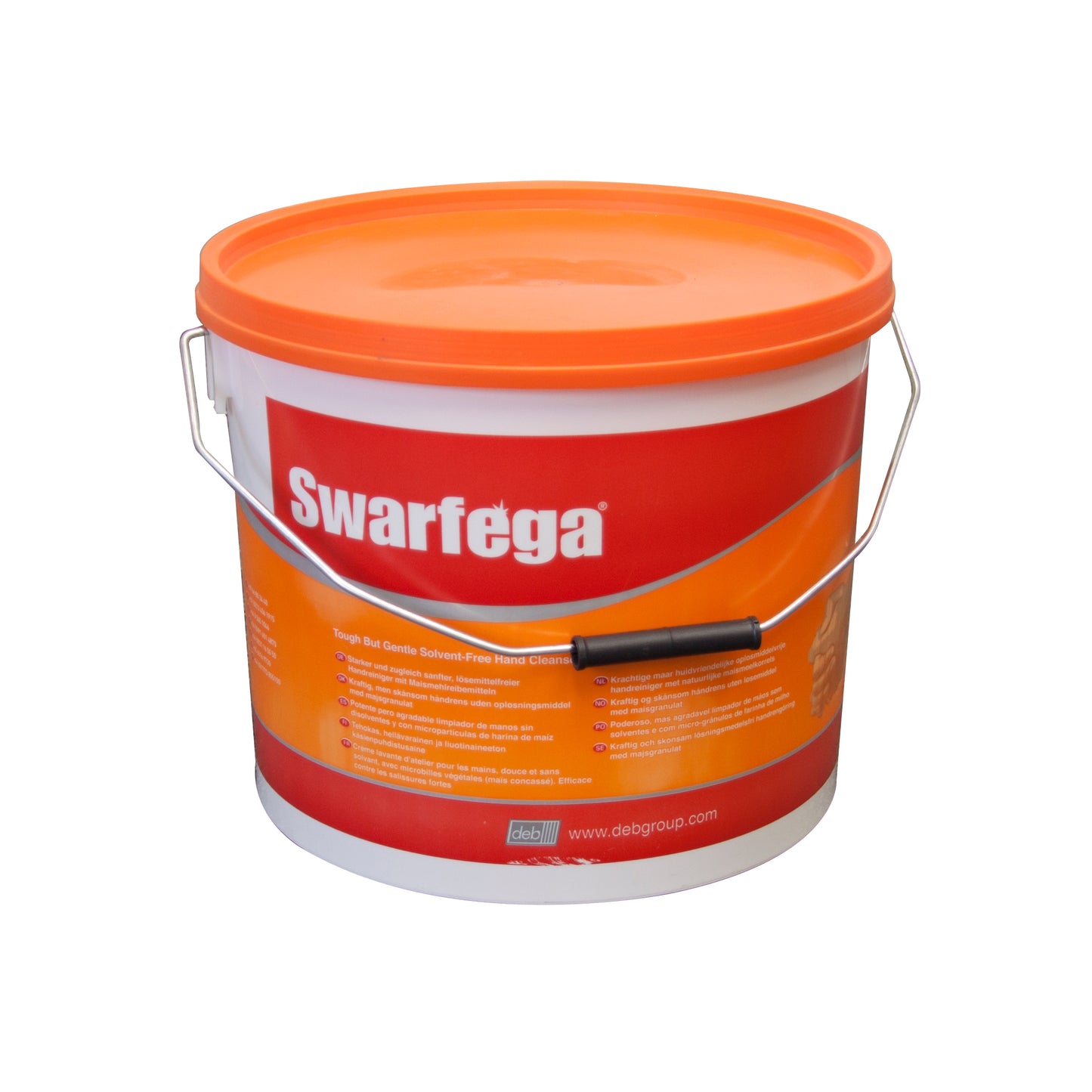 Swarfega Orange Hand Cleaner 15L Bucket Solvent?Free Scrubbers Moisturisers Qty 1