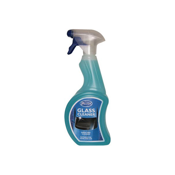 Decosol Glass Cleaner 750ml Spray Streak?Free Safe on Rubber/Plastics Pack of 6