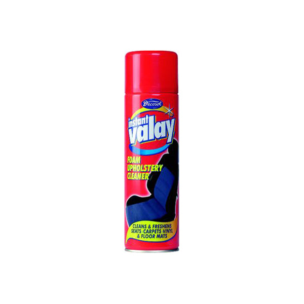 Decosol Instant Valay Foam Cleaner 500ml Aerosol Upholstery & Interior Safe Pack of 12