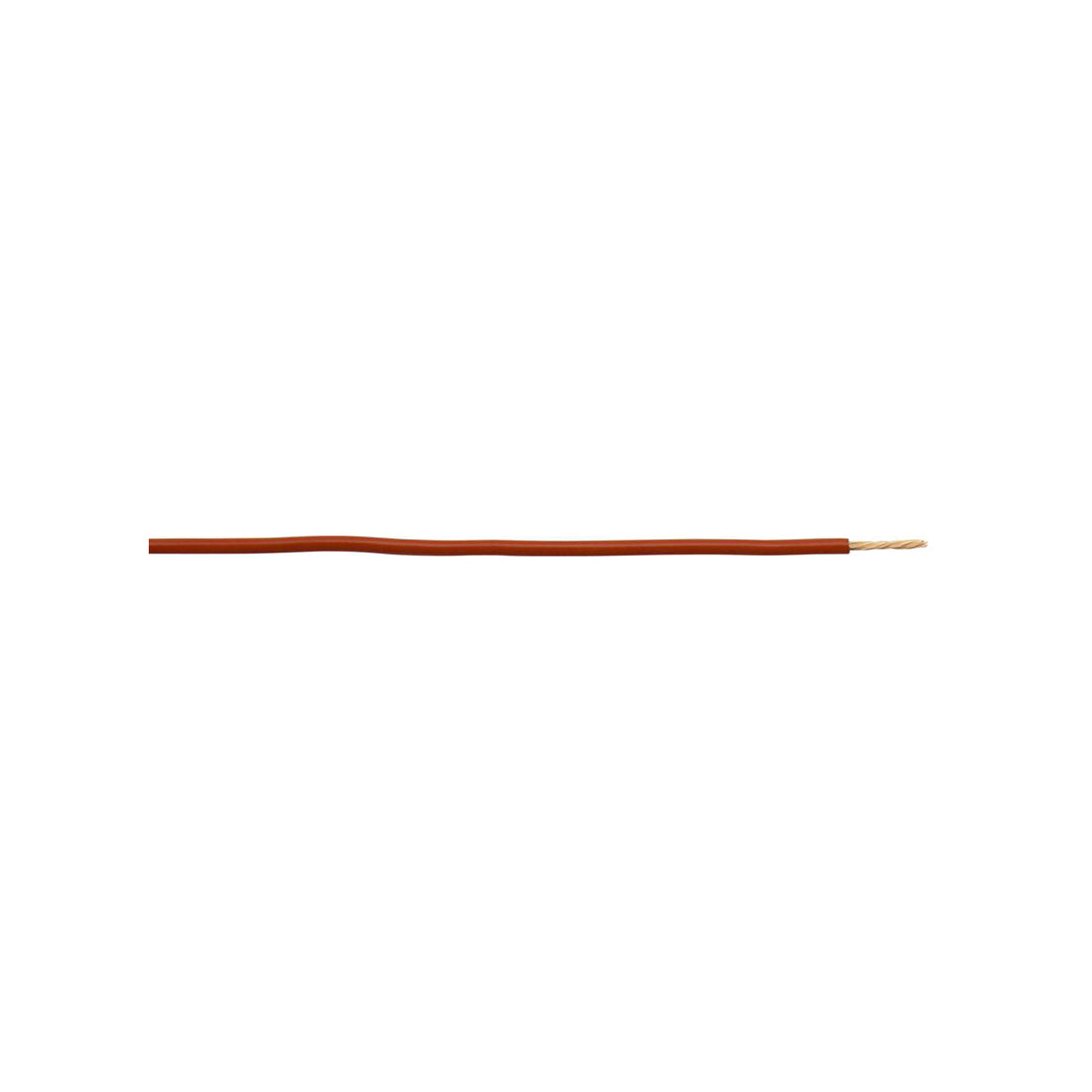 Thick Wall Single Cable - 1mm, Red, 14/0.30 Strand, 50m Roll, 8.75A, For Commercial Applications Length 50 m