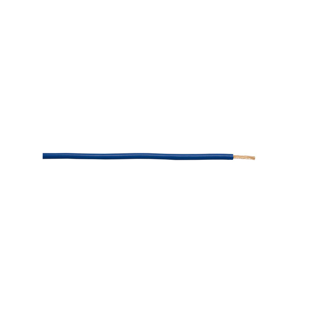 Thick Wall Single Cable - 2mm, Blue, 28/0.30 Strand, 50m Roll, 17.5A, For Commercial Applications Length 50 m