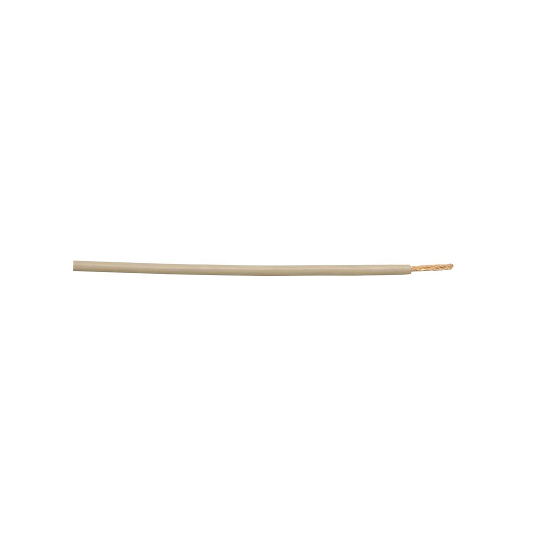Thick Wall Single Cable - 2mm, White, 28/0.30 Strand, 50m Roll, 17.5A, For Commercial Applications Length 50 m