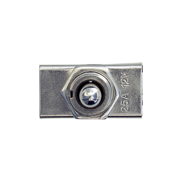 Metal Toggle Switch 12V Flash Off Flash Fits Ø12.5mm Hole 25A Heavy Duty Silver Contacts Pack of 10